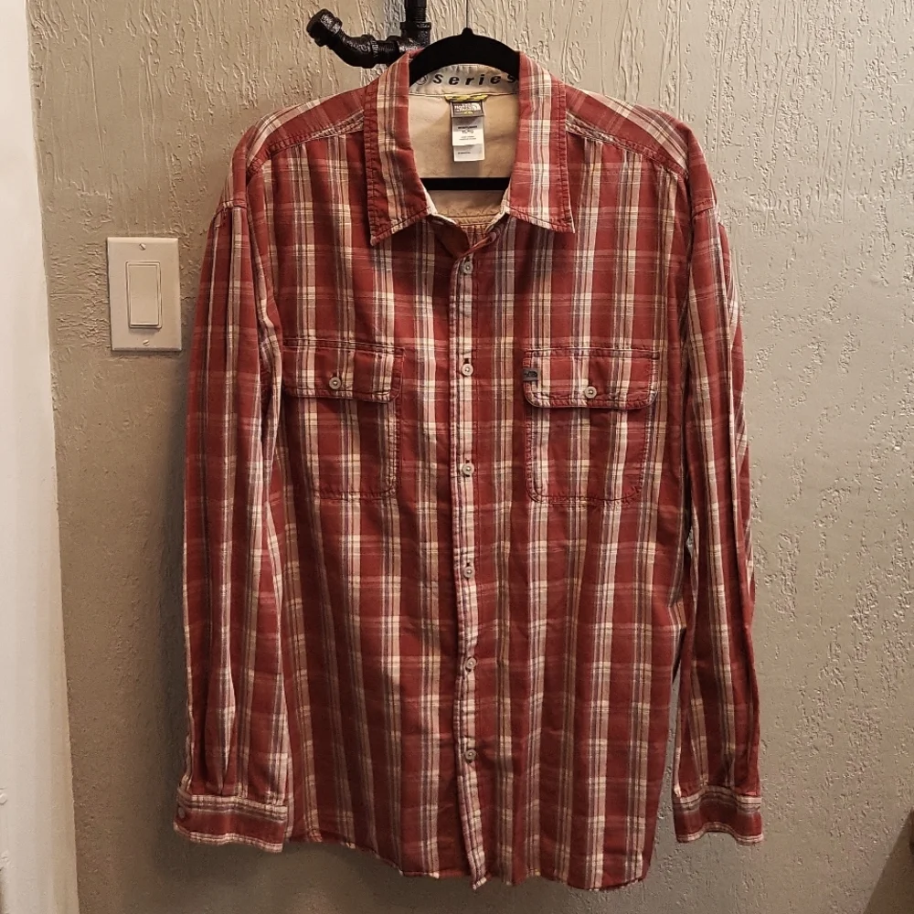 The North Face A5 Series Long Sleeve Plaid Button Down Shirt